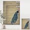Designart - Peacock Music Score - Cottage Gallery-wrapped Canvas